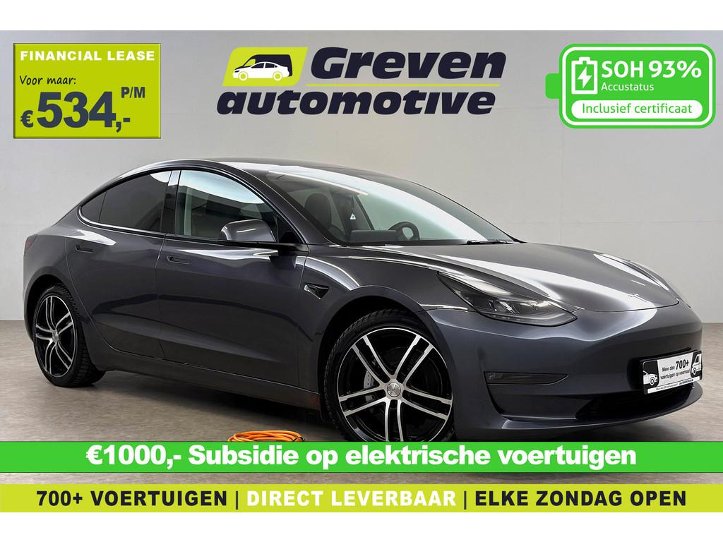 Tesla Model 3 Long Range AWD 75 kWh | Snelladen | SOH 93% |, Auto's, Tesla, Automaat, 238 pk, Gebruikt, Vierwielaandrijving