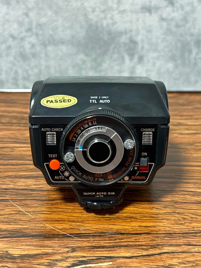 Olympus flitser - Quick Auto 310, Ophalen of Verzenden, Gebruikt, Olympus