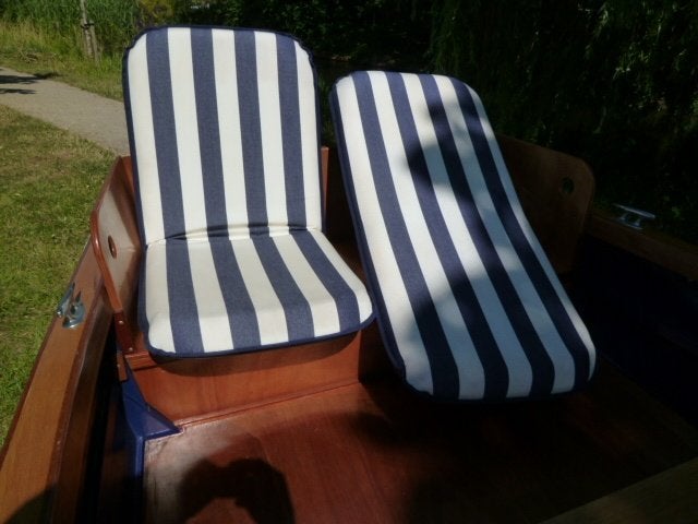 twee bootstoelen, Ophalen, Zo goed als nieuw, Zeilboot of Motorboot