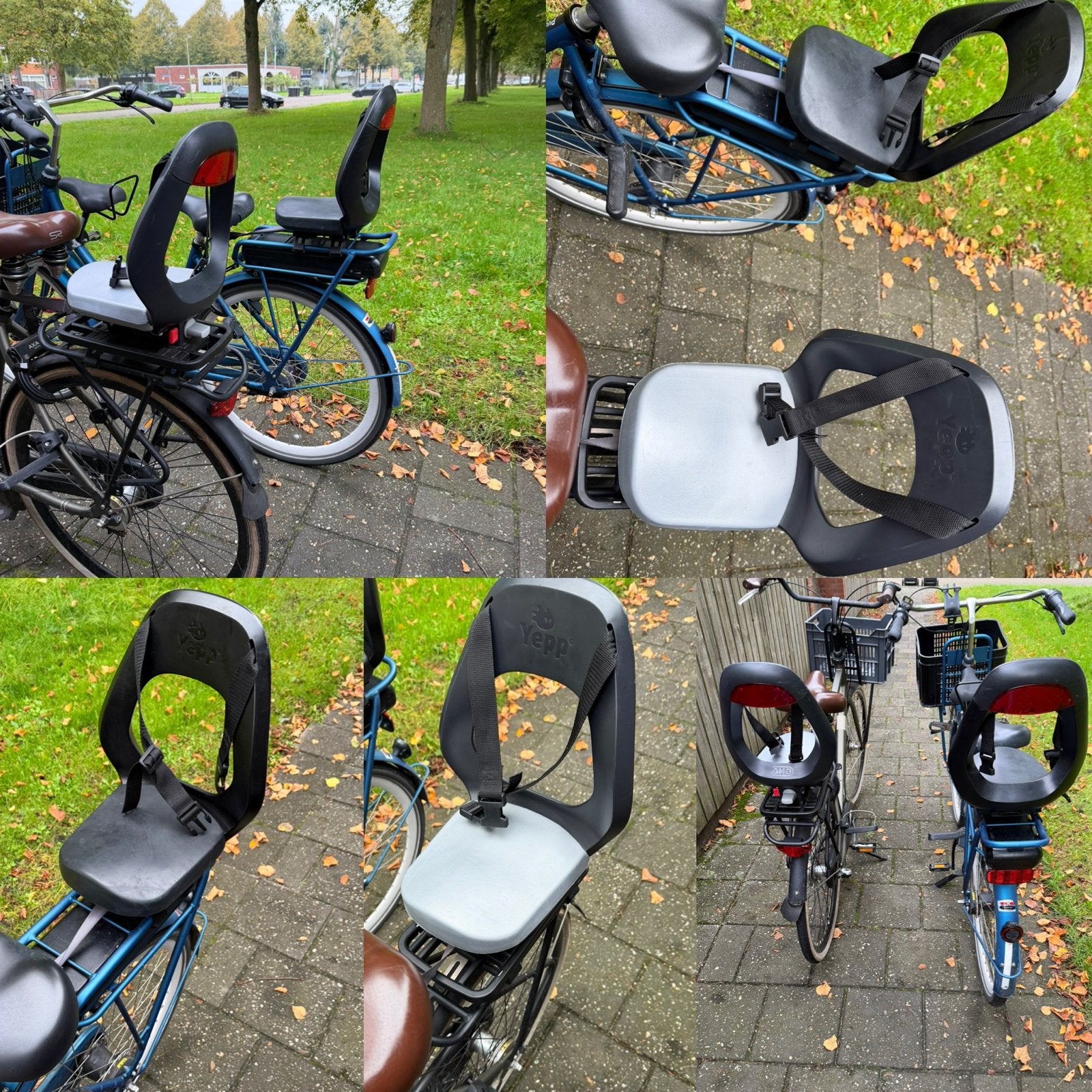 2x Thule Yepp Achterzitje Fiets - Comfortabel en Veilig, Ophalen of Verzenden, Zo goed als nieuw, 9 t/m 36 kg, Achterzitje