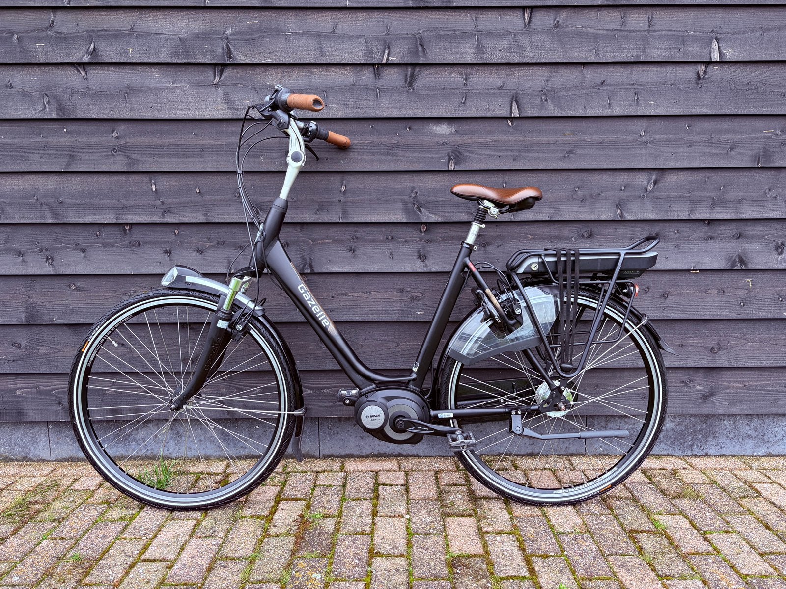 Gazelle Orange C7+HMB/Bosch Middenmotor/4800KM/400WH/ZGAN!!, Fietsen en Brommers, Elektrische fietsen, Ophalen, Zo goed als nieuw