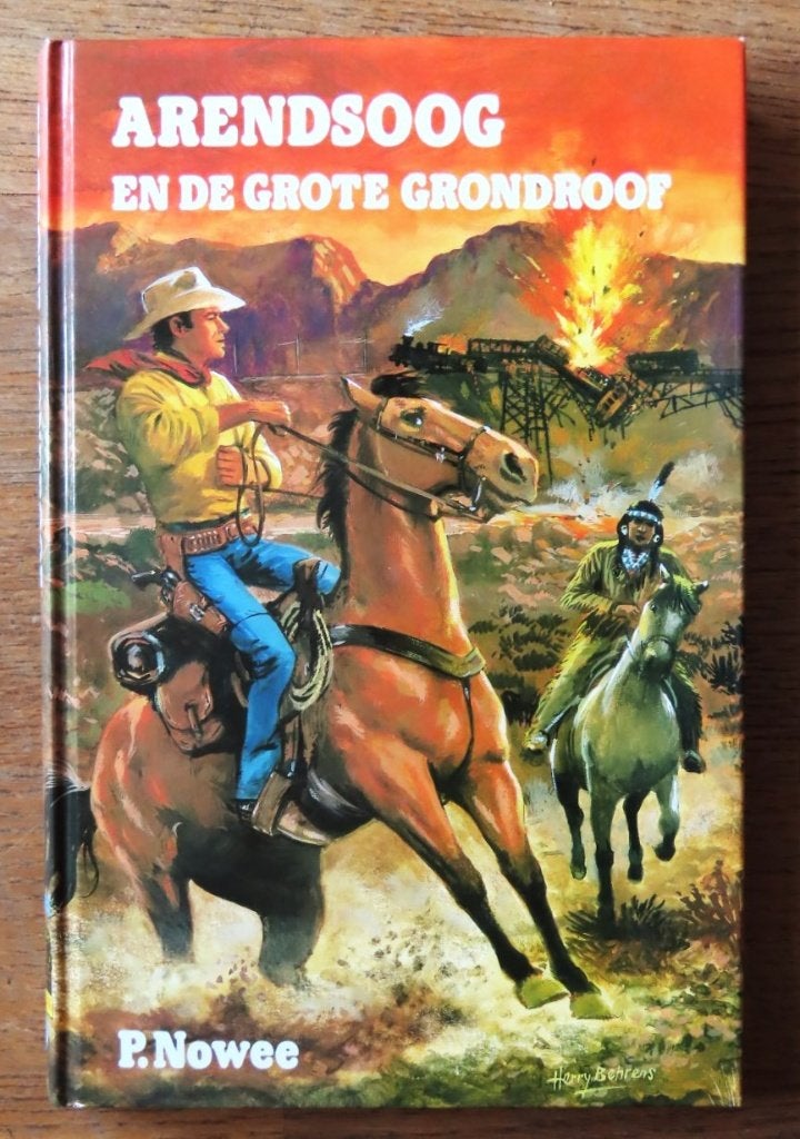 P Nowee Arendsoog 60 Arendsoog en de grote grondroof 1e druk, Ophalen of Verzenden, Gelezen