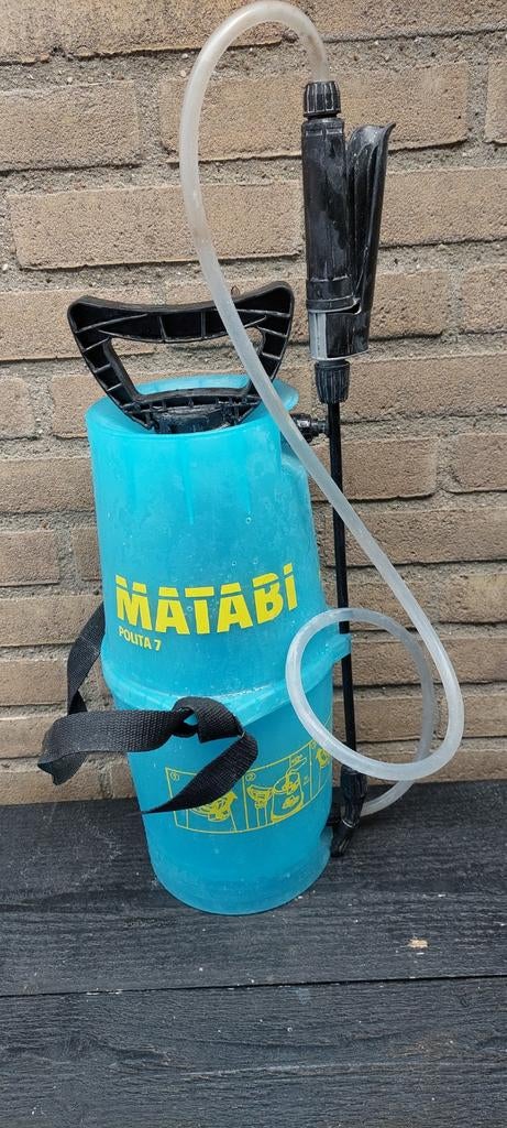 Drukspuit matabi 7 liter, Ophalen, Zo goed als nieuw
