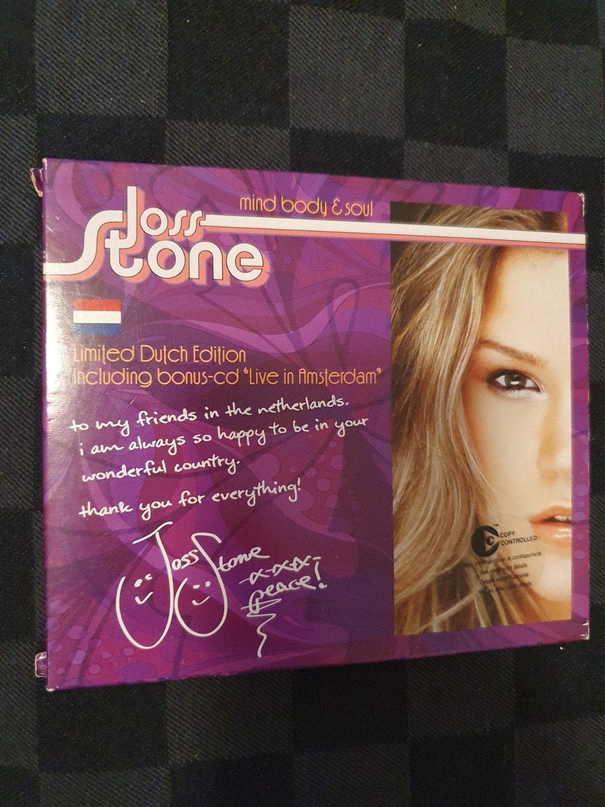 joss stone mind body & soul boekje 2 cd limited edition, Verzenden, Soul