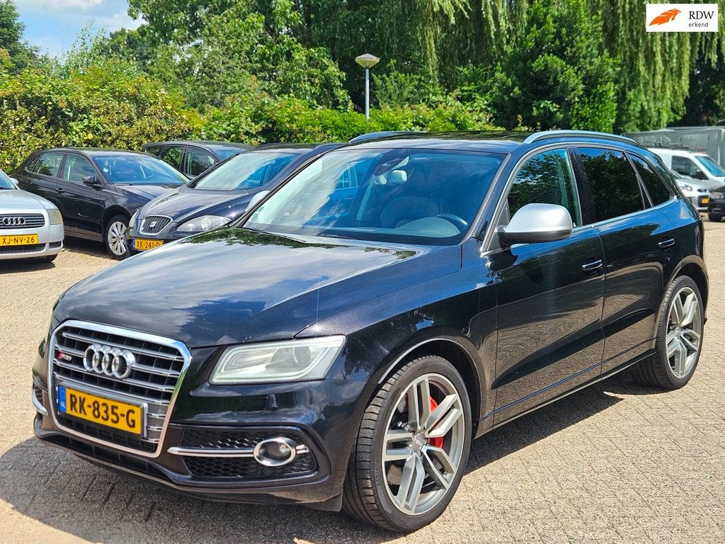 Audi SQ5 3.0 TDI quattro|Pano|Navi|LaneAsist|Voll optie's|vo, Auto's, Audi, Automaat, Euro 5, 15 km/l, Gebruikt
