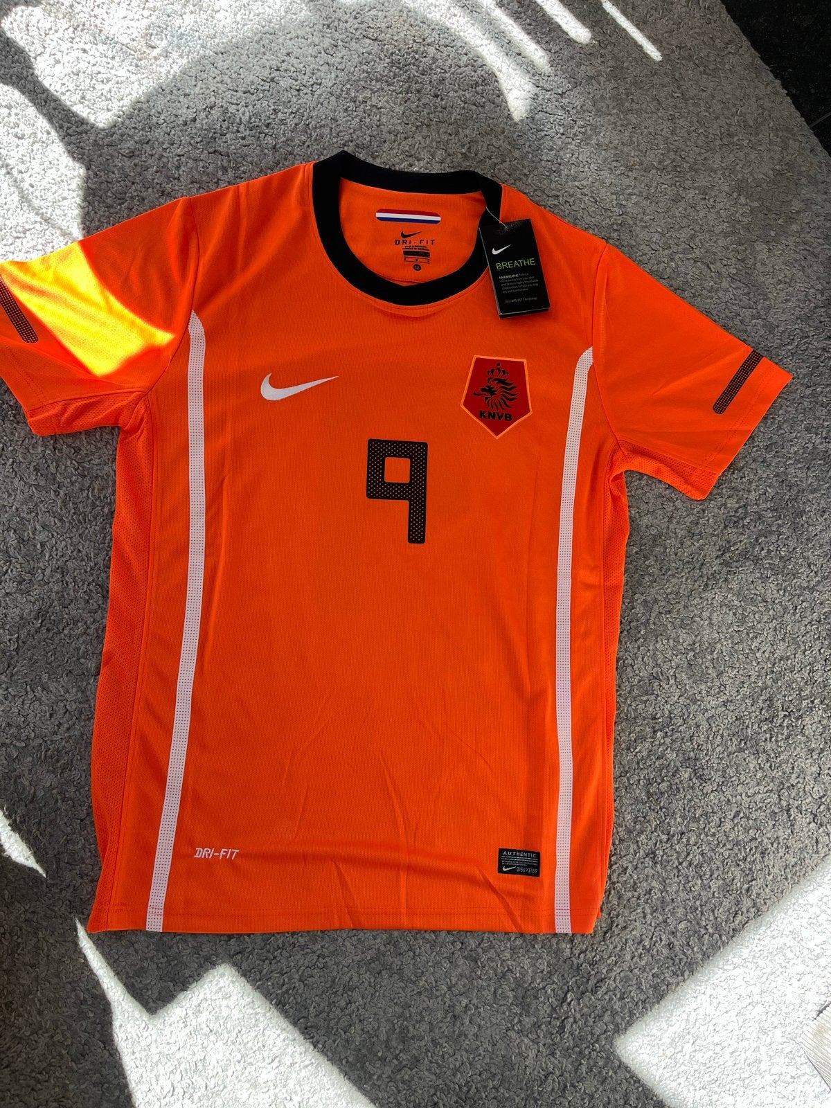 WK 2010 Robin van Persie shirt - Maat M, Oranje, Zo goed als nieuw, Voetbal, Verzenden
