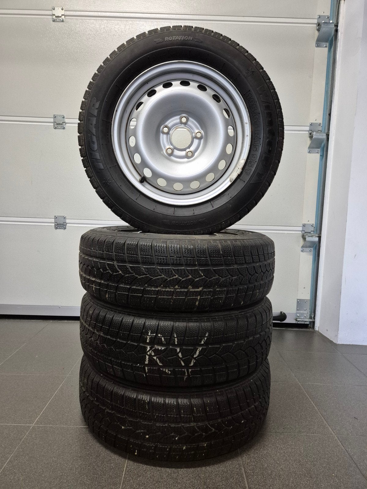 set Winterbanden 5x108 60,1mm Mecedes citan!, Ophalen