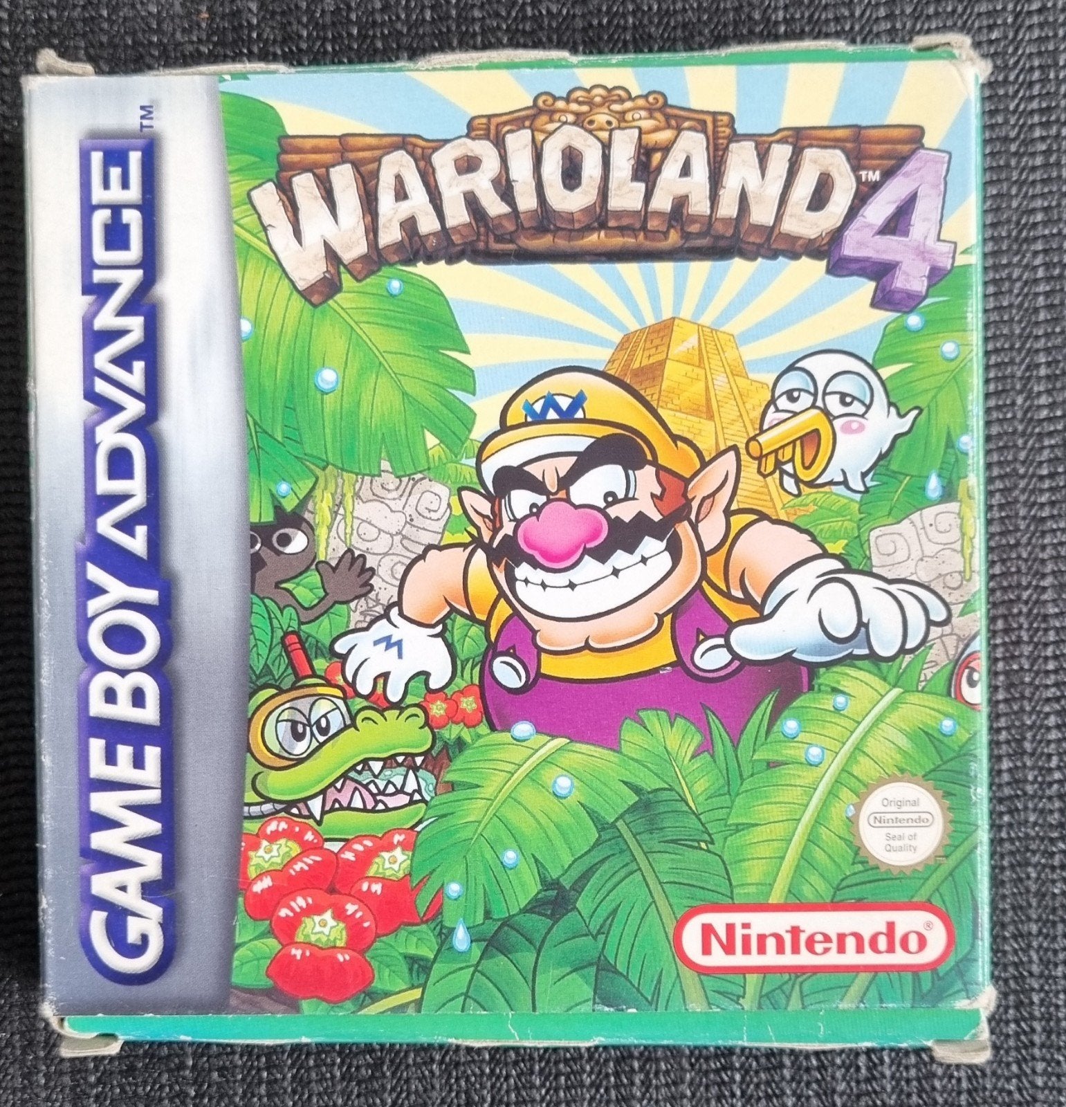 Wario Land 4 - Game Boy Advance (GBA) - Compleet in doos, 1 speler, Ophalen of Verzenden, Avontuur en Actie, Vanaf 3 jaar