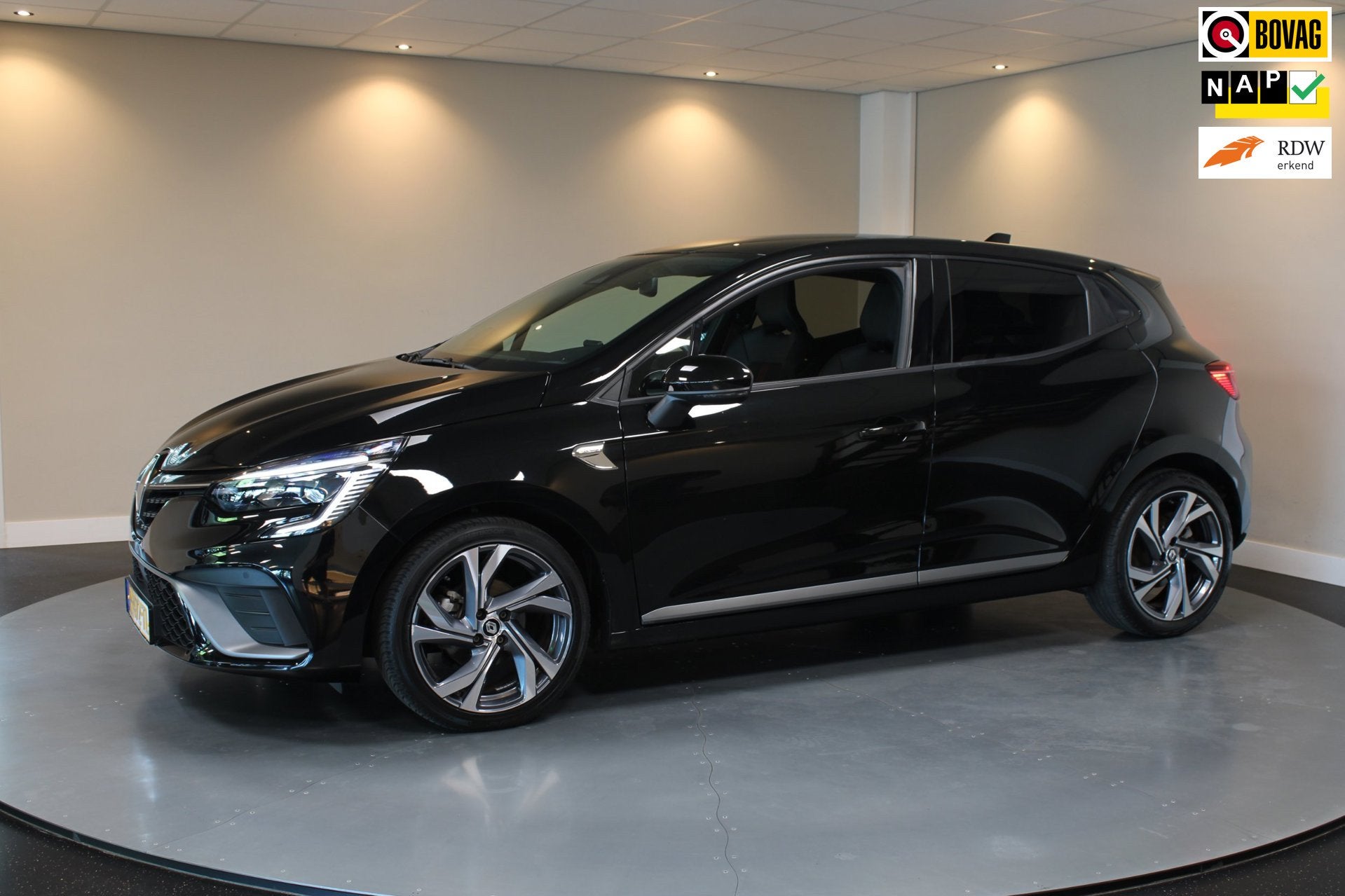 Renault Clio 1.0 TCe 90 R.S. Line *2de Eigenaar/Dealer OH* C, Auto's, Renault, Voorwielaandrijving, Gebruikt, Euro 6, Leder en Stof