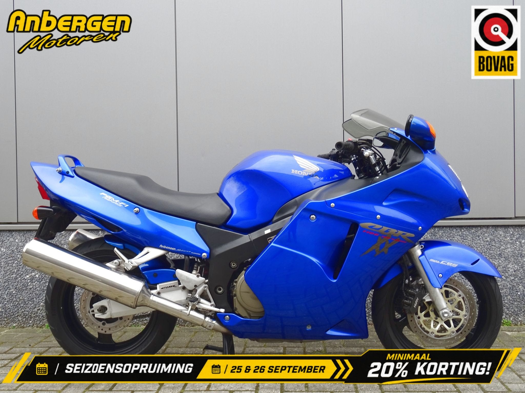 Honda CBR 1100 XX BLACKBIRD (bj 1999), Toermotor, 1100 cc, Gebruikt, Bedrijf