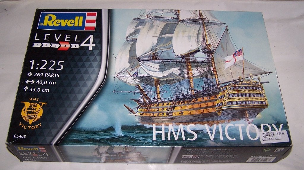Revell 05408 HMS VIctory. 1/255. Izgs., Ophalen of Verzenden, Zo goed als nieuw, 1:200 of kleiner, Revell