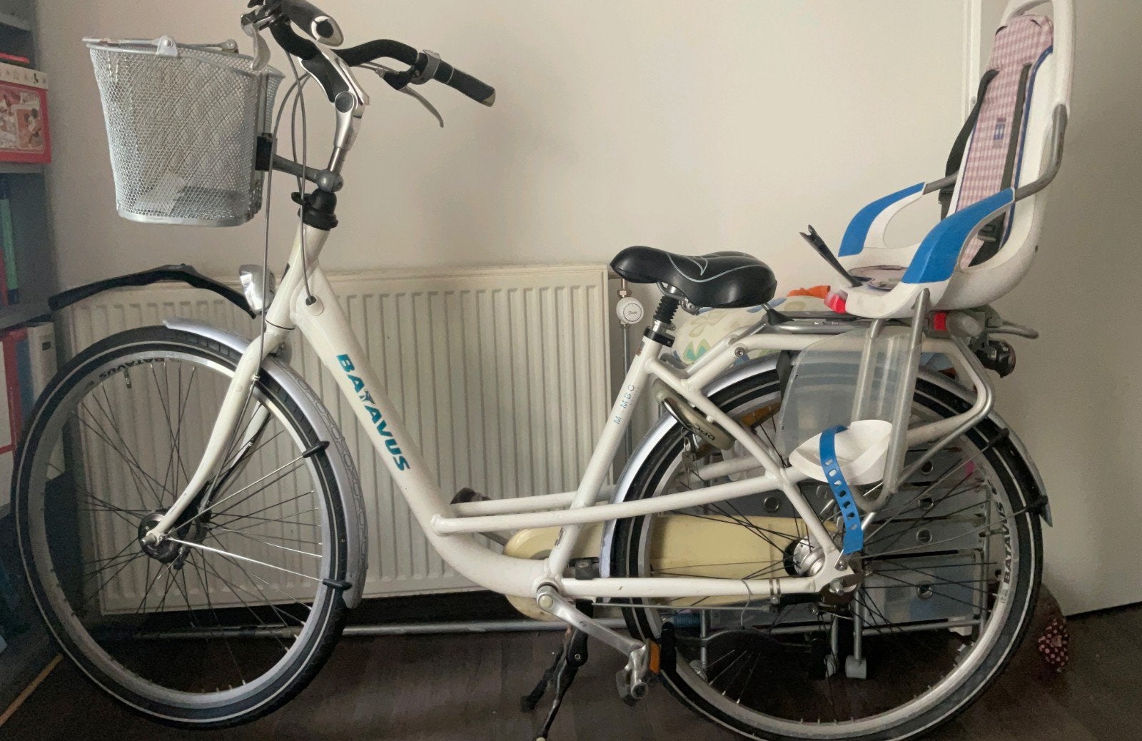 Mambo moederfiets wit, Ophalen, 1 zitje, Zo goed als nieuw, Batavus