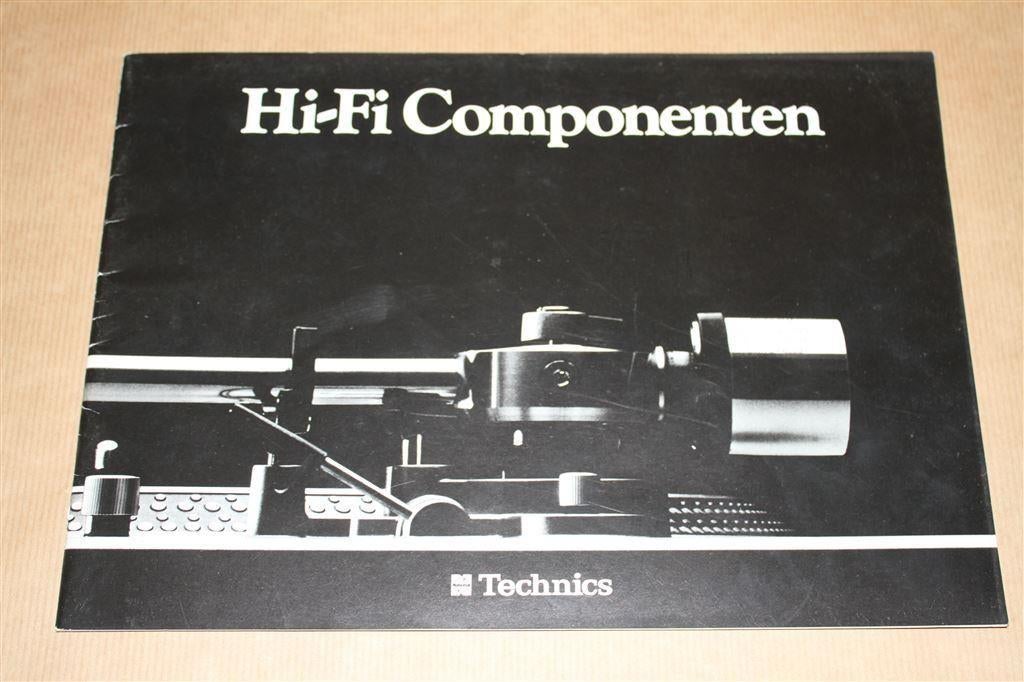 Catalogus - Technics Hifi Componenten - Ca 1975 !!, Boeken, Catalogussen en Folders, Zo goed als nieuw, Ophalen of Verzenden