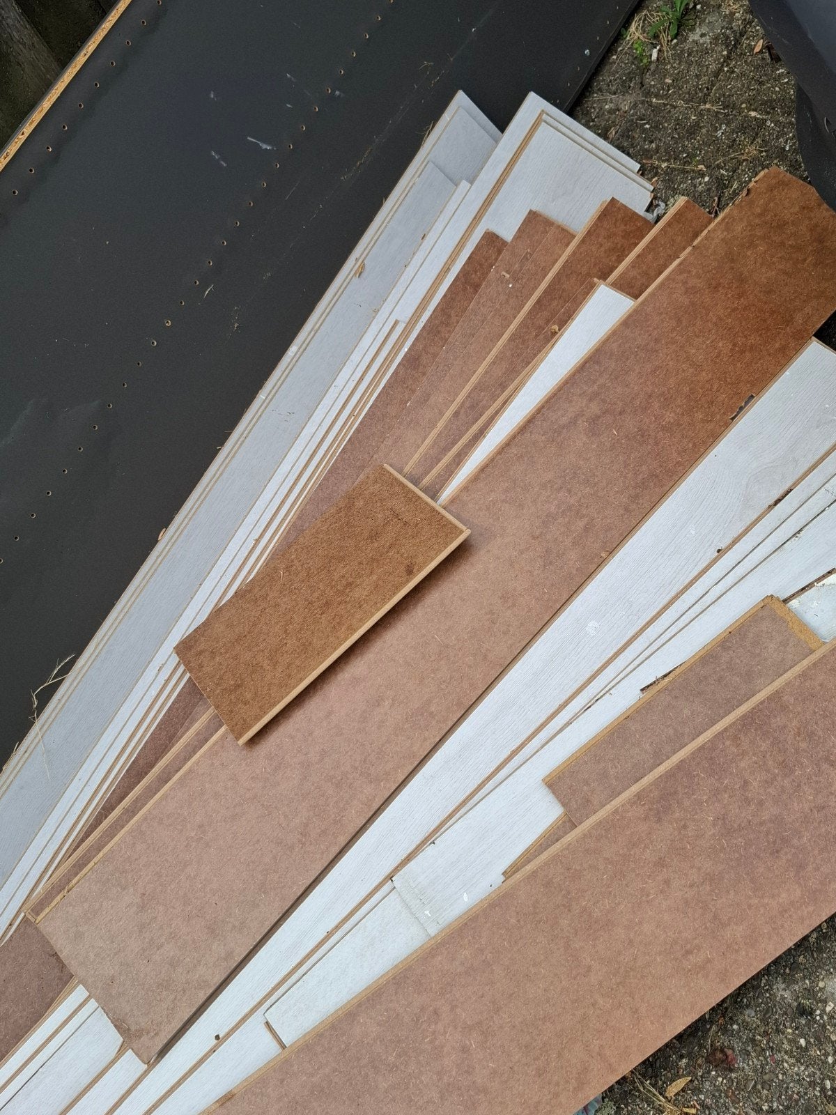 Laminaat, Ophalen, Gebruikt, Hout, Minder dan 20 mm