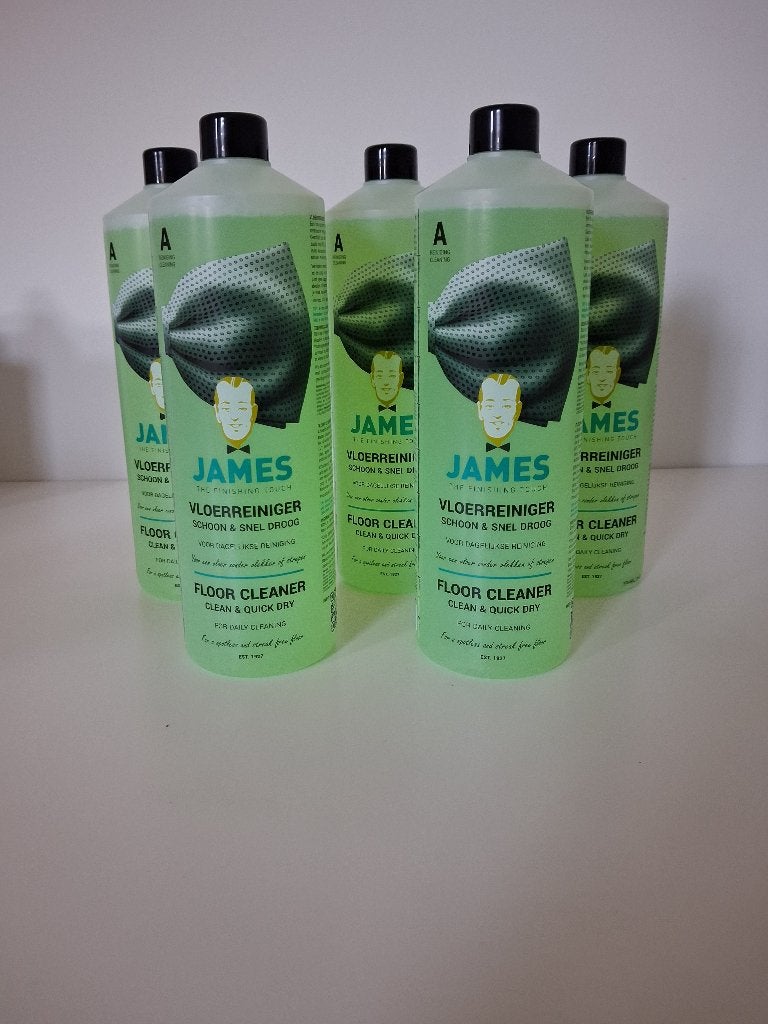5x James Vloerreiniger Schoon & Snel Droog 1000ml, Huis en Inrichting, Ophalen, Schoonmaakmiddel