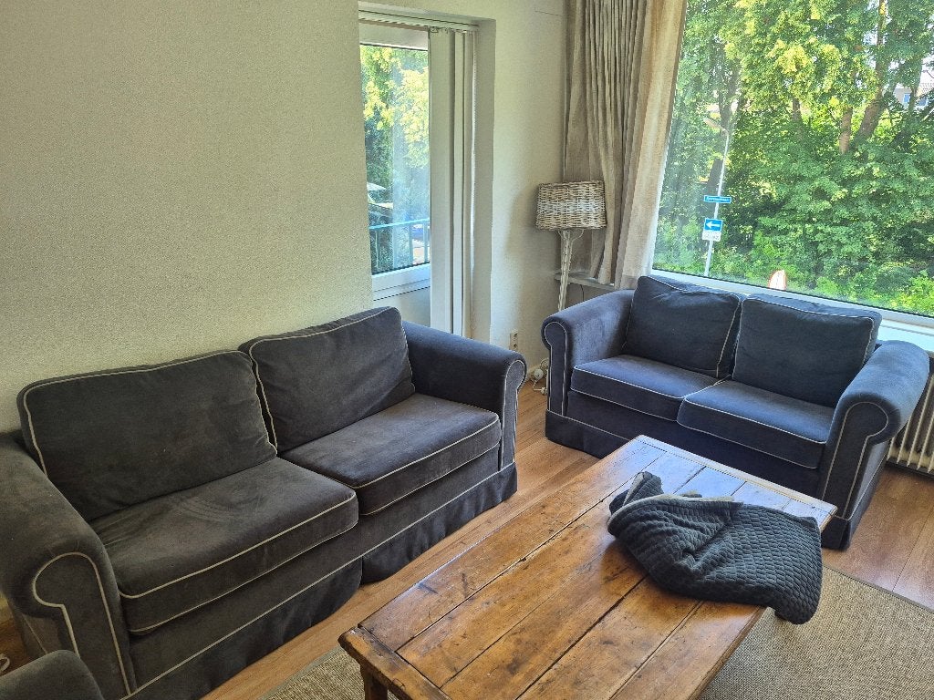 Bankstel 3 en 2 zits, Huis en Inrichting, Banken | Bankstellen, Ophalen, Gebruikt, Overige maten, 150 tot 200 cm