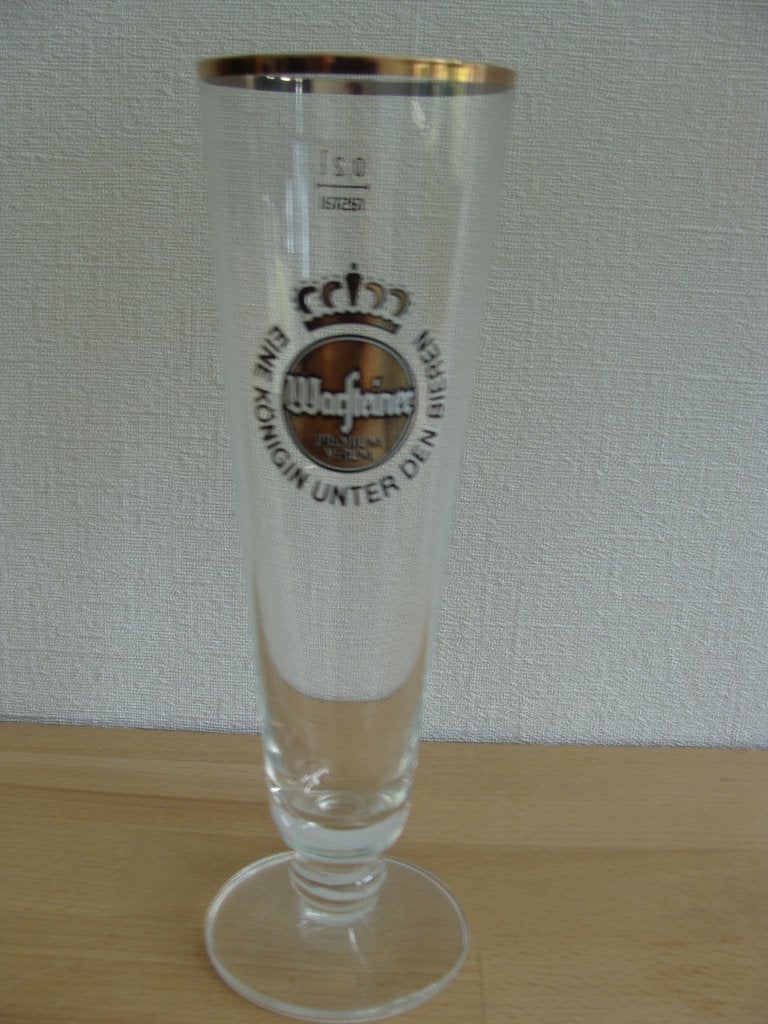 Bierglas Warsteiner Premium Verum - 2 glazen aanwezig, Verzamelen, Biermerken, Ophalen of Verzenden, Nieuw, Glas of Glazen, Overige merken