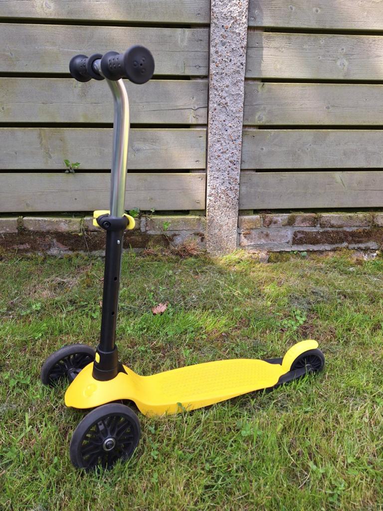 Oxelo B1 Kinderstep Geel - 3 wielen, Ophalen, Gebruikt, Gewone step, Oxelo