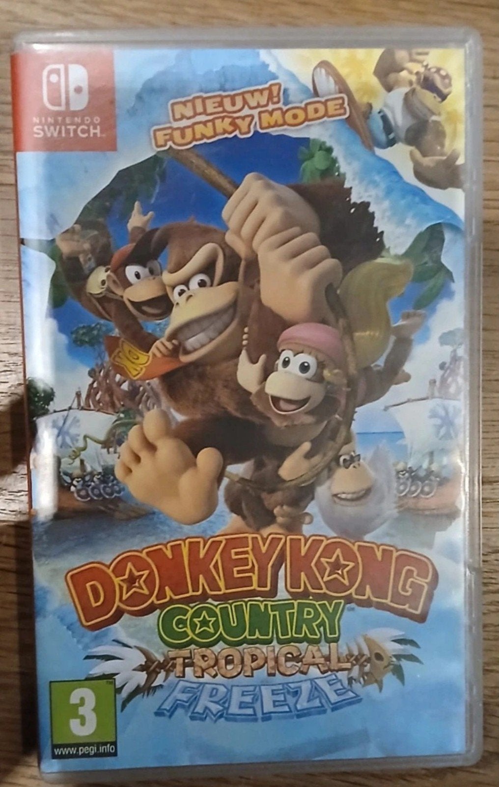 Donkey Kong Country Tropical Freeze spel voor Switch, Avontuur en Actie, 2 spelers, Ophalen of Verzenden, Zo goed als nieuw