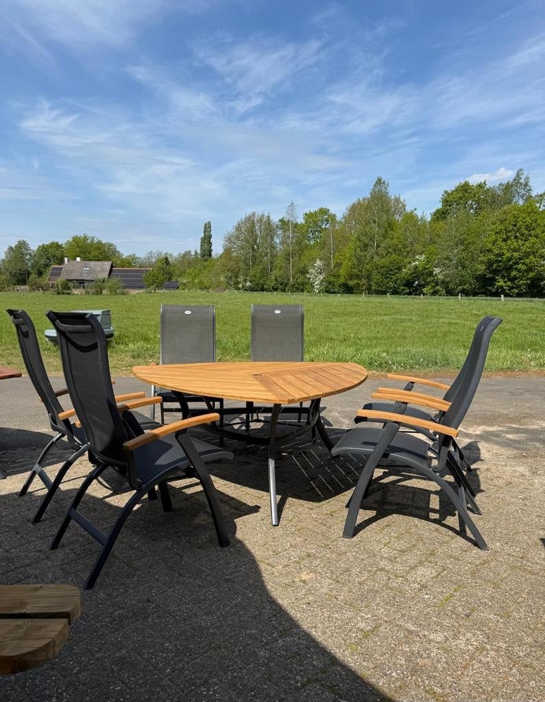 Hartman Marco Polo / Triangular set, Tuin en Terras, Tuinsets en Loungesets, Ophalen