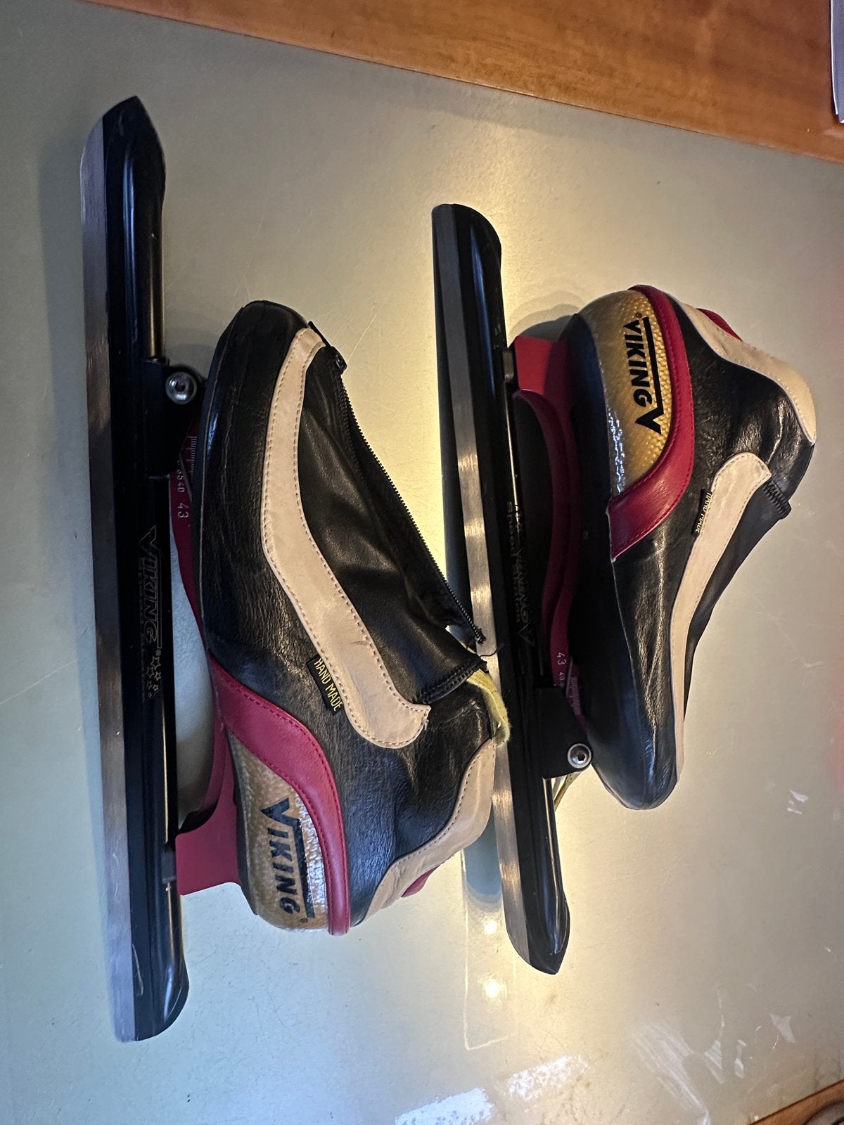 Viking Nagano Gold klapschaats Maat 43, Sport en Fitness, Ophalen, Gebruikt, Noren, Viking