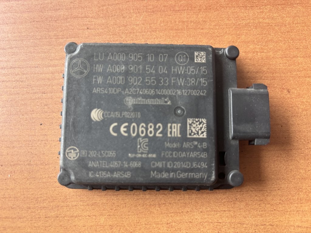 Radarsensor Mercedes Benz A0009051007 nieuw, Niet ingevuld, Mercedes-Benz, Niet ingevuld, Nieuw