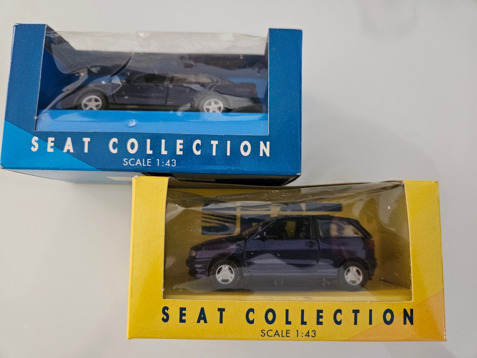 SEAT Collection Schaalmodellen 1:43 (2 stuks), Verzenden