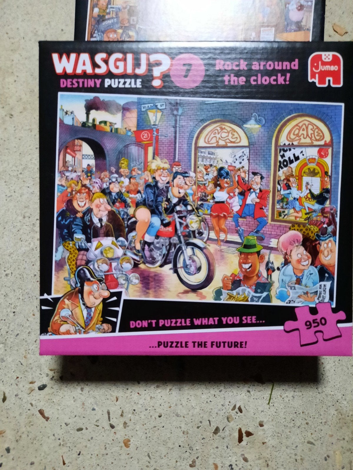 Wasgij? Destiny 7: Rock Around the Clock! 950 stukjes, Ophalen of Verzenden, Meer dan 50 stukjes, Gebruikt, 6 jaar of ouder
