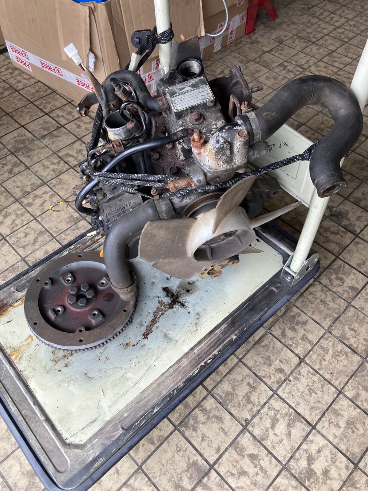 Yanmar dieselmotor 523cc 2TNE68-bl, Ophalen of Verzenden