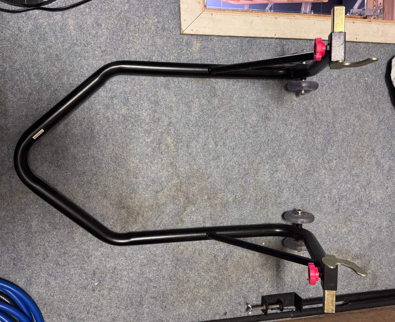 Paddock standaard motor - Zwart, stevig en universeel, Ophalen, Gebruikt