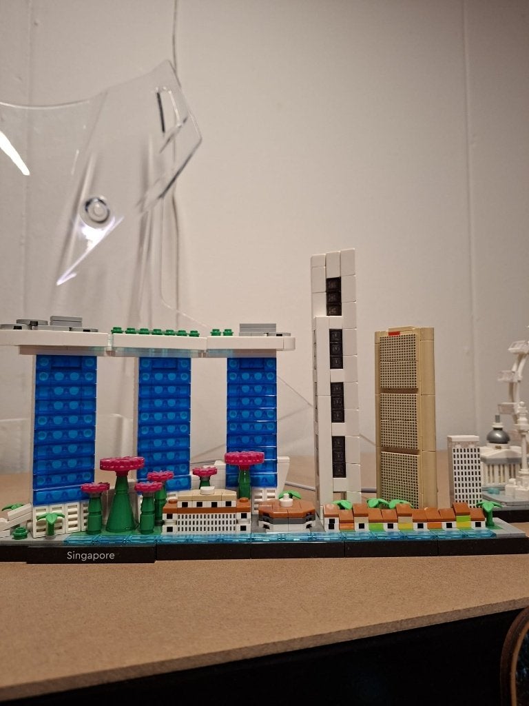 Lego Architecture Singapore Skyline 21057, Kinderen en Baby's, Ophalen, Lego, Zo goed als nieuw, Complete set