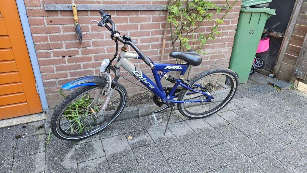 CobraFiets Mountainbike MTB 24 inch Fiets 8 tot 10 jaar., Fietsen en Brommers, Fietsen | Jongens, Ophalen, Gebruikt, 24 inch, Versnellingen