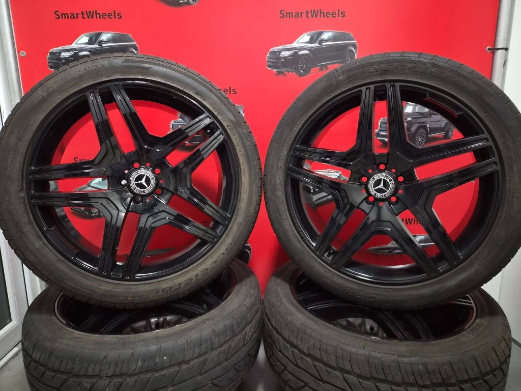 22 inch MERCEDES AMG ML G GL GLE GLS VELGEN EN BANDEN, Niet ingevuld, 285 mm, Banden en Velgen, Niet ingevuld
