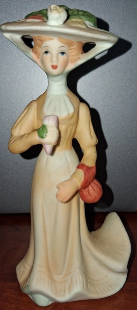 dame van porselein, Ophalen of Verzenden, Zo goed als nieuw, Overige materialen, Vintage