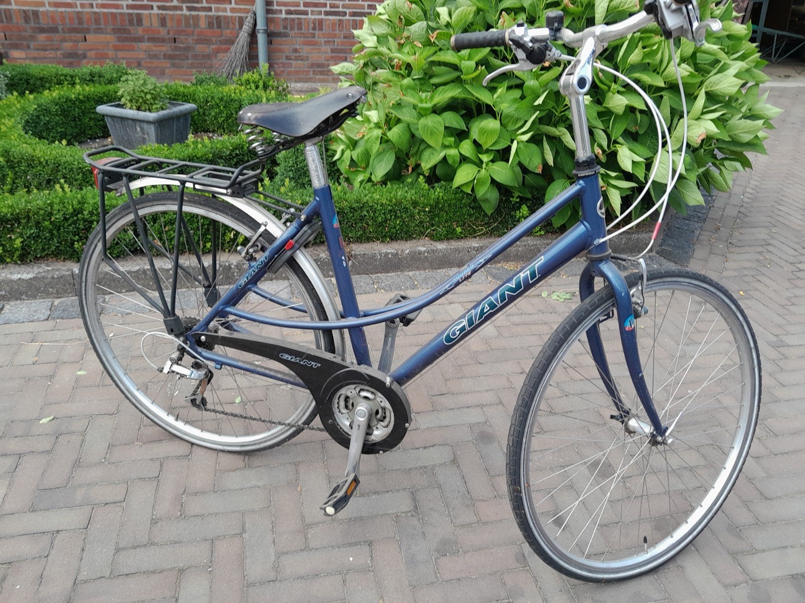 damesfiets, Ophalen, Gebruikt, Minder dan 10 versnellingen, Giant