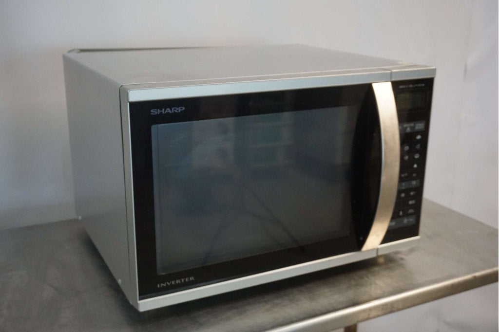 Sharp inverter combi magnetron combimagnetron | R-971 (in) W, Combimagnetron, Gebruikt, Draaiplateau, Niet ingevuld