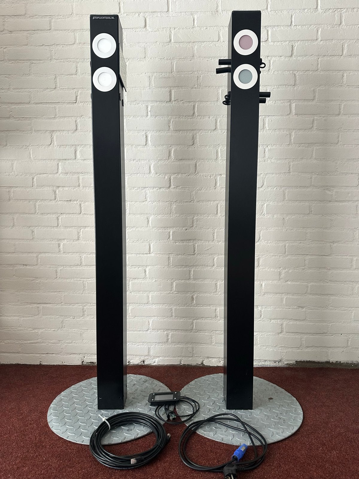 Automatische personenteller/gastenteller stoplicht, Ophalen, Zo goed als nieuw