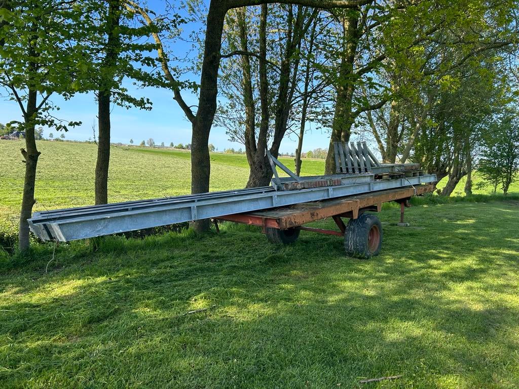 Stalen spanten voor schuur of overkapping, Doe-het-zelf en Verbouw, Ophalen, Gebruikt