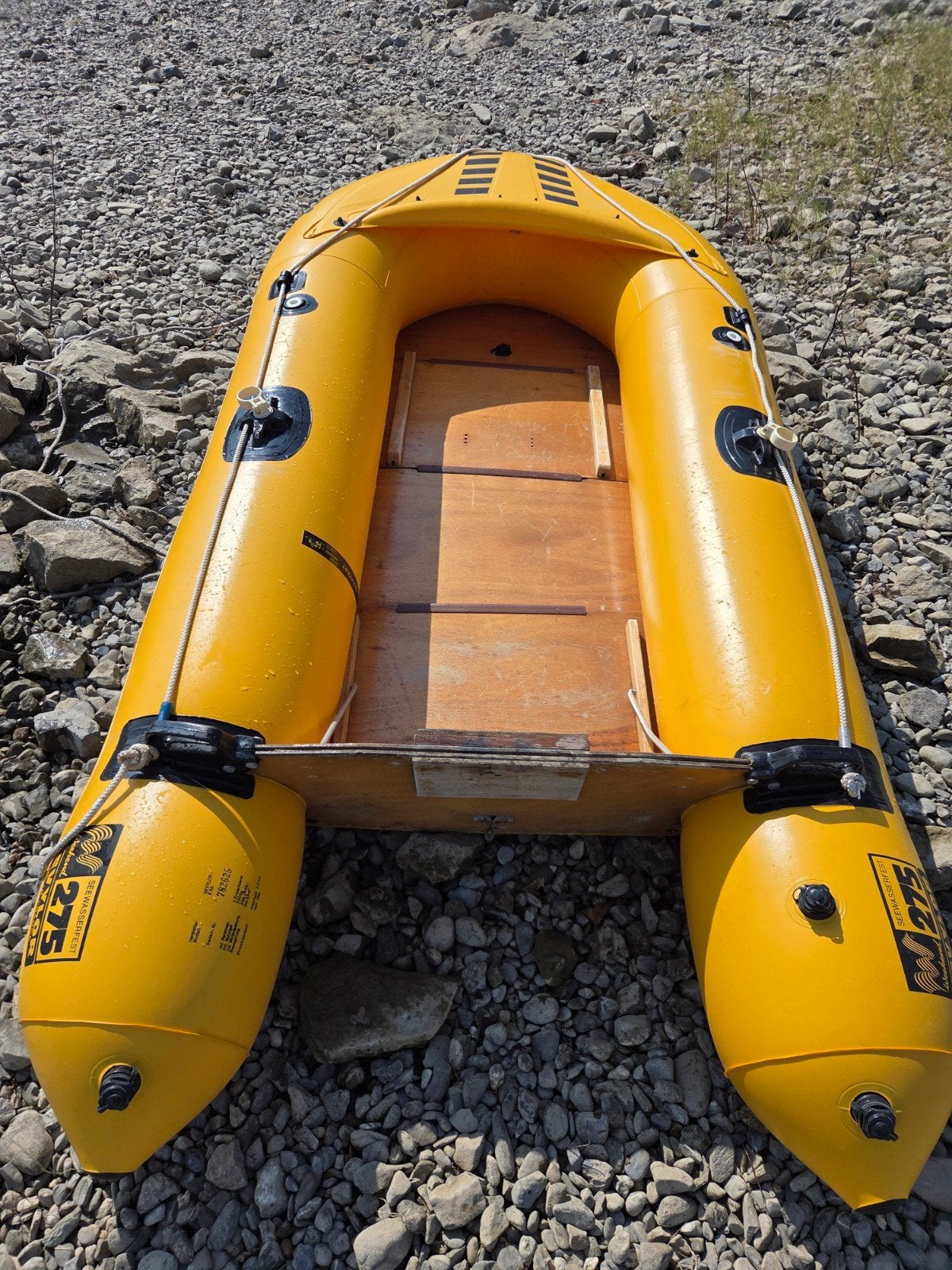 Goede, niet-lekkende boot met 2pk 4-takt buitenboordmotor, Ophalen of Verzenden, Gebruikt