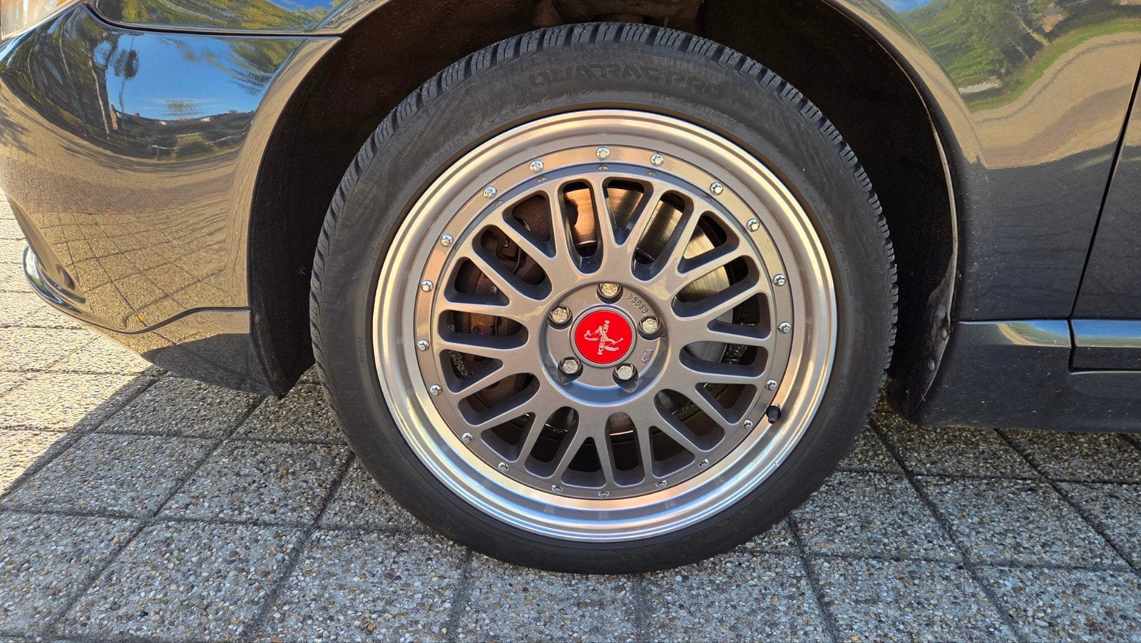 4x Keskin KT22 retro, 18 inch 8j et45 6mm all season 235/40, Auto-onderdelen, Ophalen, Gebruikt, Volvo