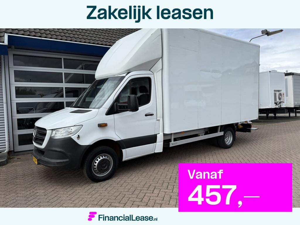 Mercedes-Benz Sprinter 516 CDI Bakwagen Euro 6/MBUX 7, Automaat, Gebruikt, 4 cilinders, Wit