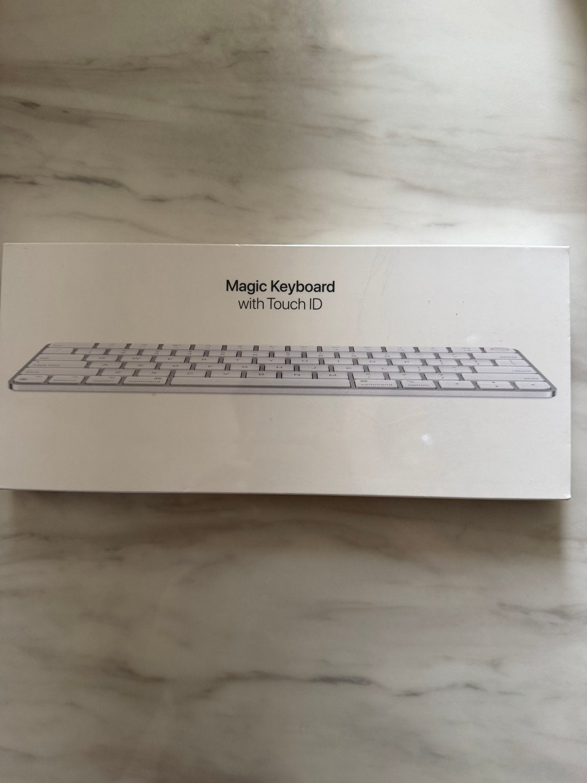 Apple Magic Keyboard met Touch ID - Nieuw in doos, Computers en Software, Toetsenborden, Draadloze ontvanger, Nieuw, Ophalen of Verzenden