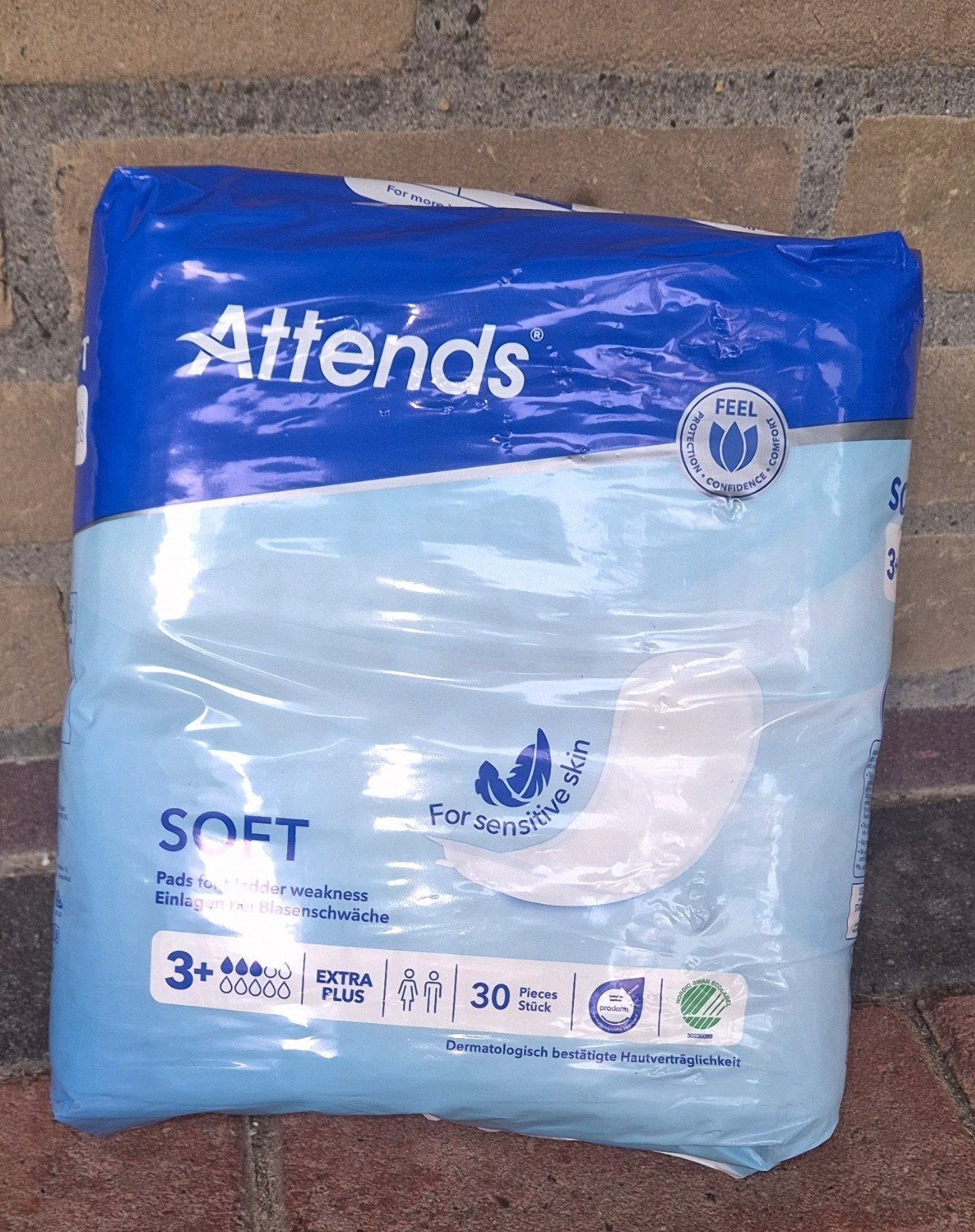 SPLINTERNIEUW PAK ATTENDS URINE VERLIES
SOFT VOOR MANNEN EN, Ophalen of Verzenden, Nieuw