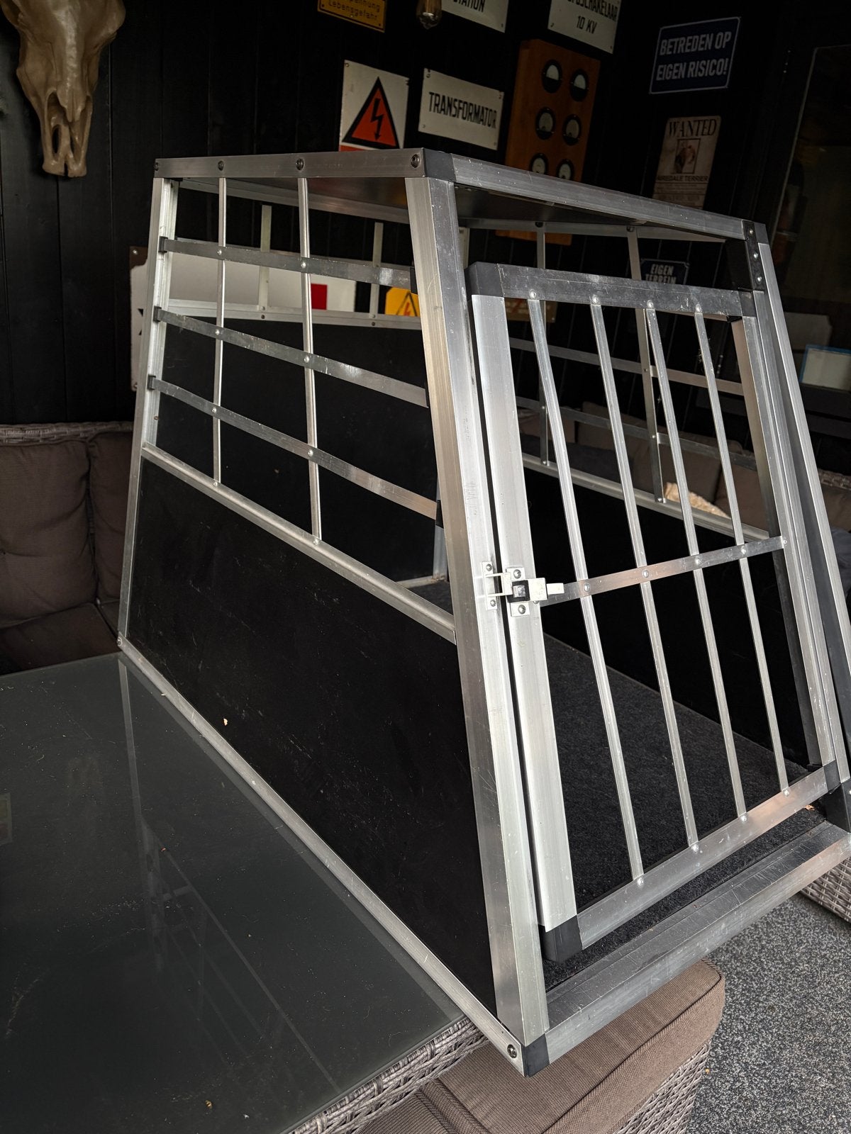 Hondenbench voor hond rond de 25kg (h70 b 65 diepte 90cm), Ophalen, Gebruikt