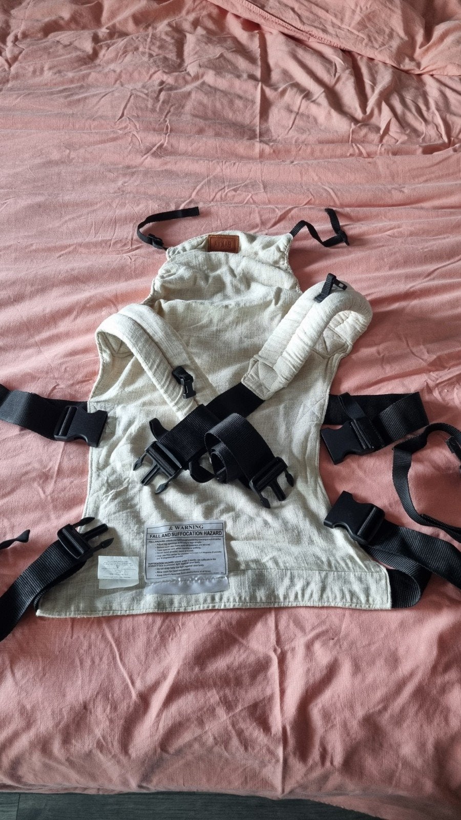 BYKAY draagzak met verkleiner, Zo goed als nieuw, Buik, Rug of Zij, Draagzak, Ophalen
