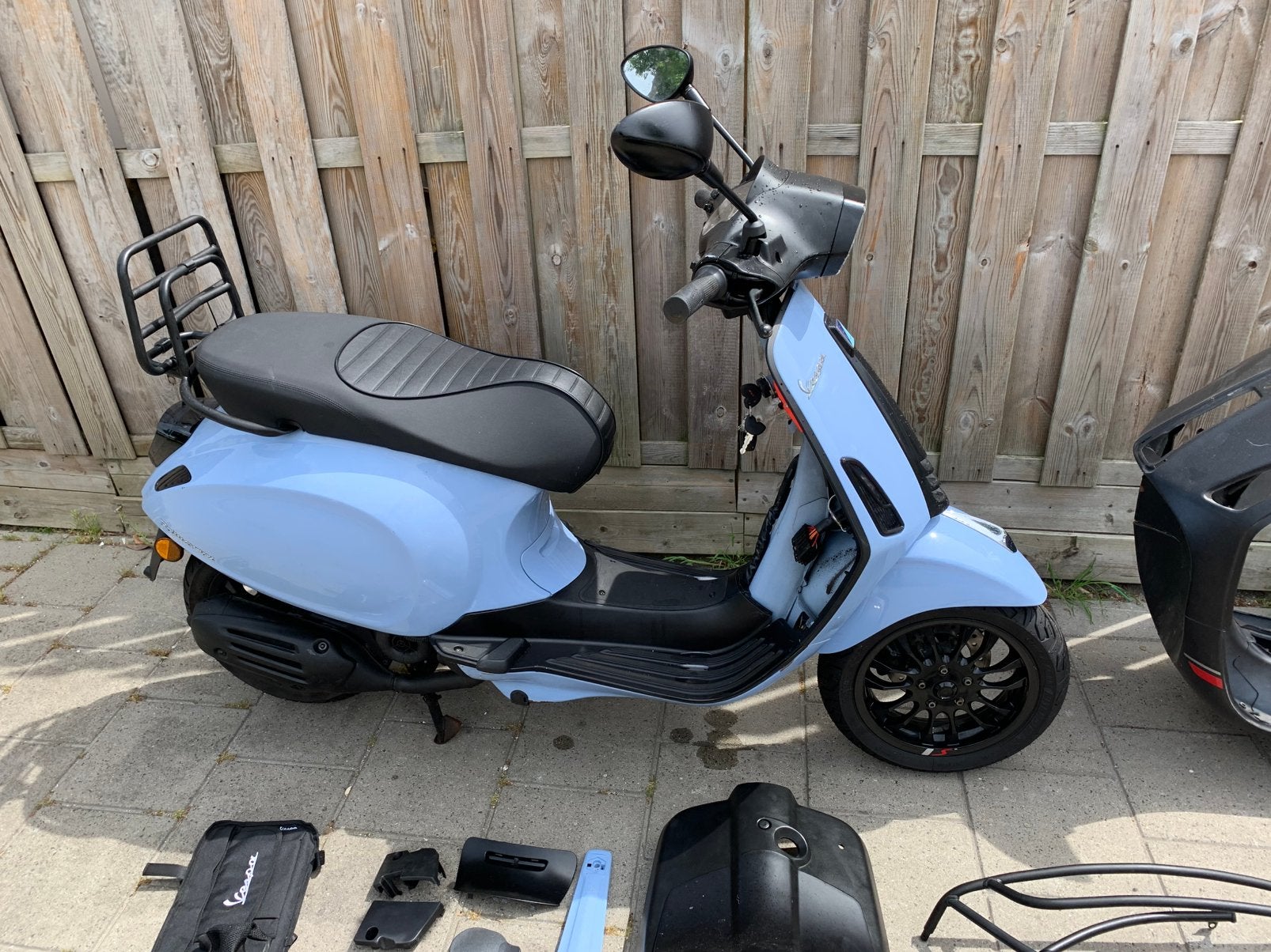 Vespa sprint notte 2021 80cc, Ophalen of Verzenden, Zo goed als nieuw, Benzine, Overige modellen
