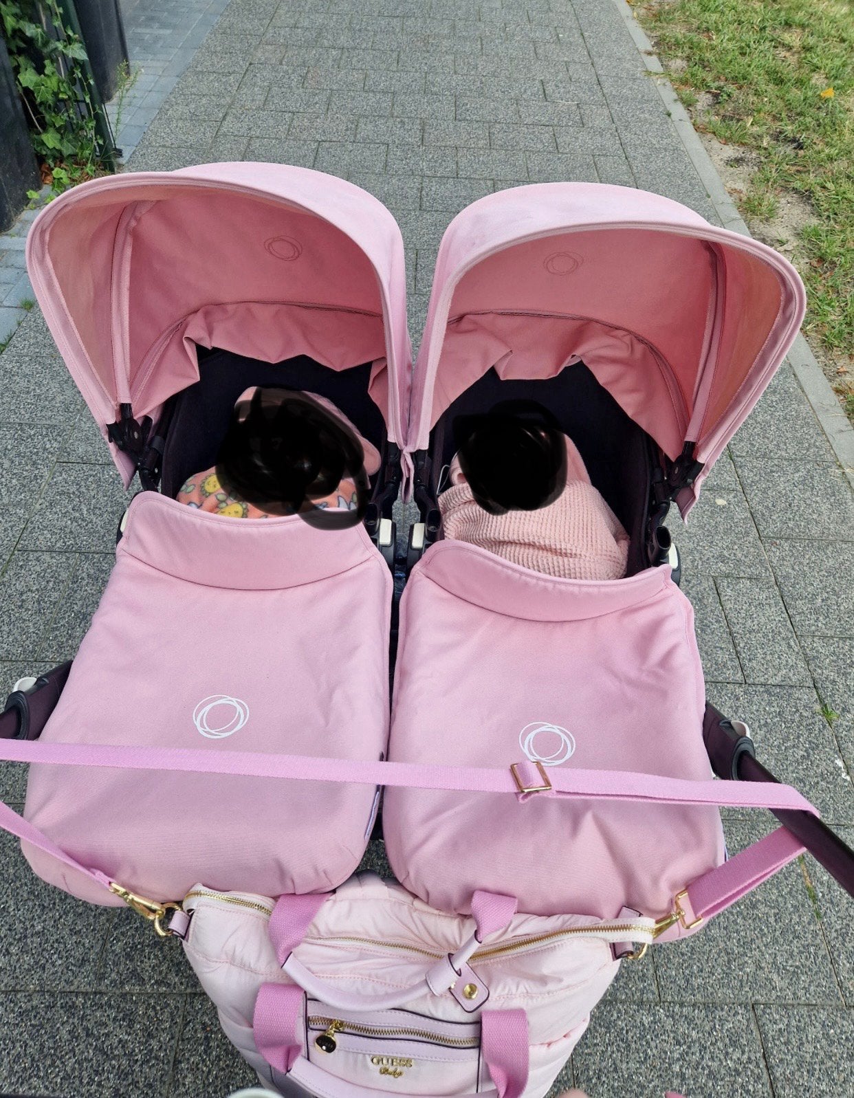 Roze Bugaboo Donkey Duo - Inclusief accessoires, Ophalen, Gebruikt, Bugaboo, Combiwagen