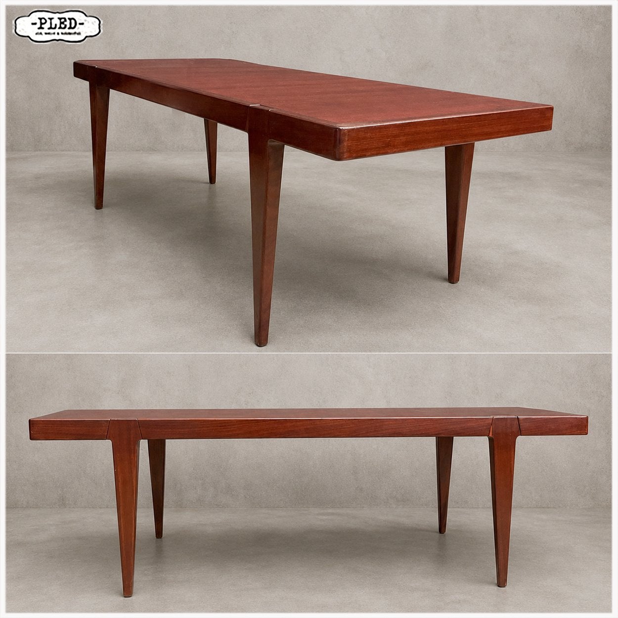 Vintage teak ‘Brando’ salontafel, Zweden, Erik Wörtz Tafel, Huis en Inrichting, Ophalen, Vintage Midcentury Boho Japandi, Gebruikt