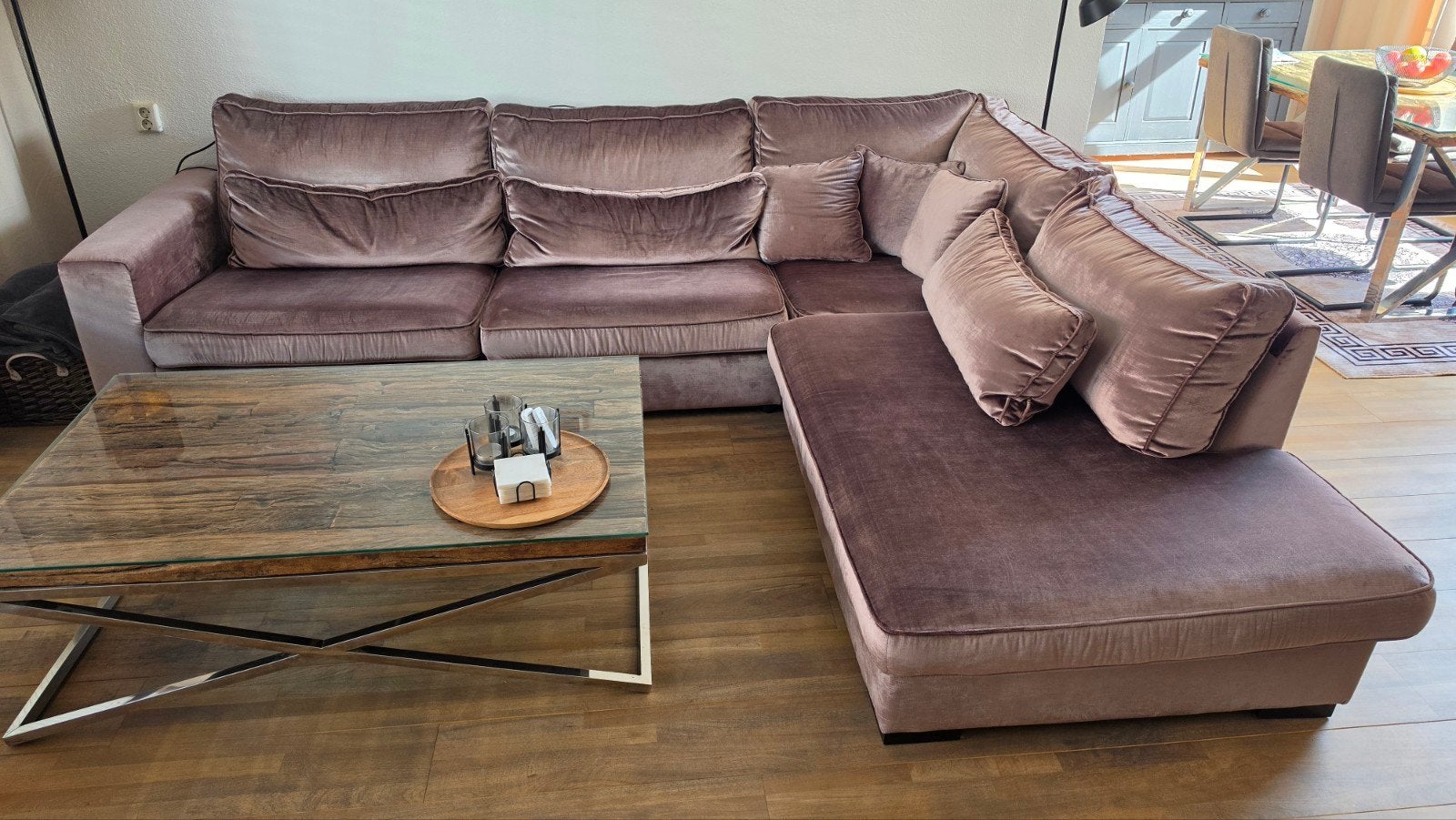 Foto 3 van Luxe Hoekbank - Zo goed als nieuw
