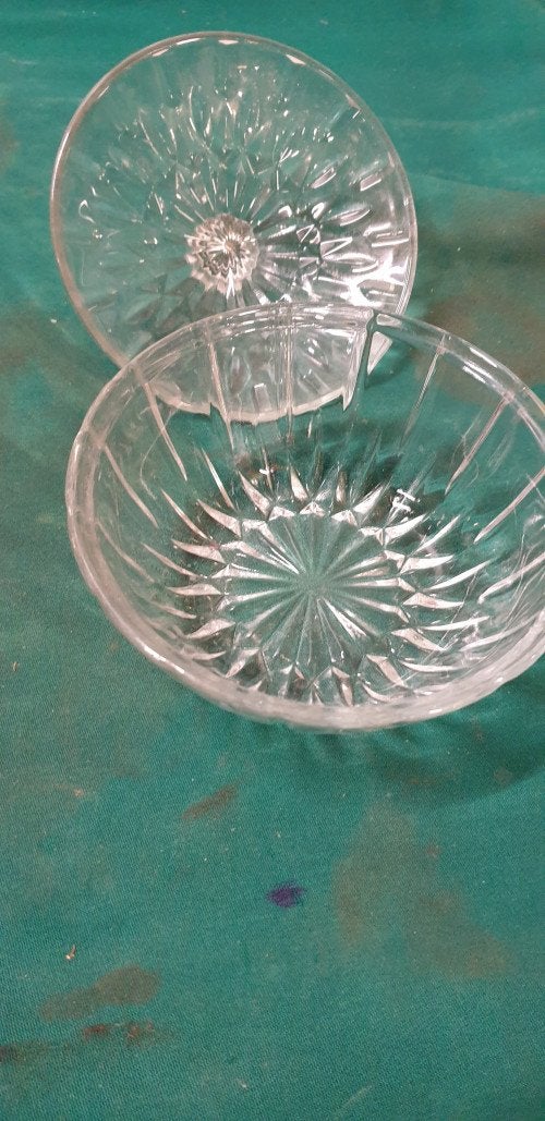 bonbonschaaltje glas vintage, Ophalen of Verzenden
